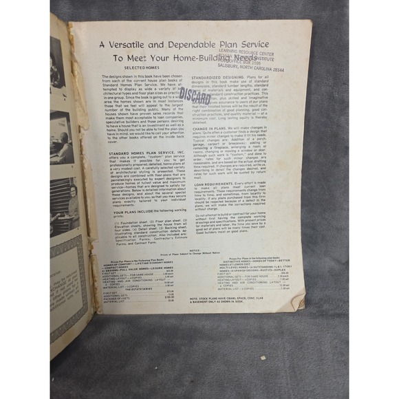 Selected Homes Designed By Standard Homes Plan Service Inc Book 1970s? - Picture 13 of 16